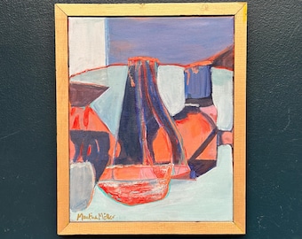 Original schwedisches Ölgemälde – “Stillleben” von Martina Möller – Zeitgenössisch – Gerahmt – 30 × 40 cm (11,8" × 15,7"