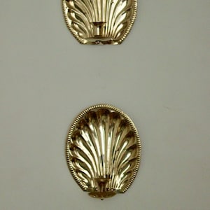 Pair of Vintage Brass Sconces