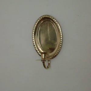 Pair of Vintage Brass Swedish Sconces