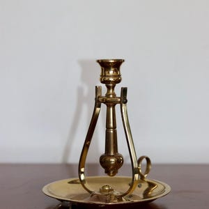 Swedish Brass Candleholder