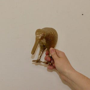 Vintage Swedish brass Kiwi