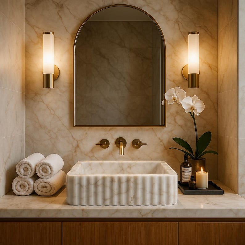 Calacatta Gold Sink