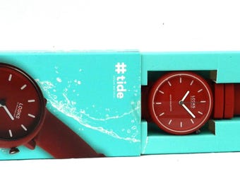 LOOKS by Wolfgang Joop, Armbanduhr mit #Tide Ocean Material®, 3ATM