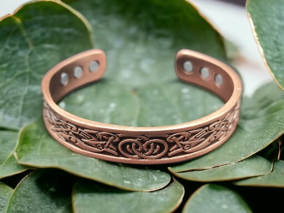 Elegant Men's Pure Copper Magnetic Therapy Bracelet – Smarter LifeStyle Shop