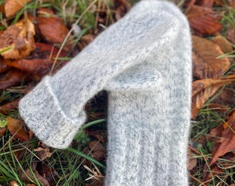 Warm wool mittens – 100% wool, handmade in Austria | Bushcraft / Outdoor / Survival