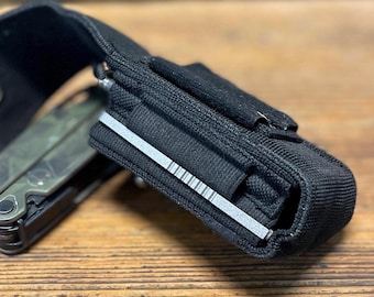 EDC, Survival, Bushcraft Titanium Tweezers. Also compatible with Leatherman holsters. 80 mm