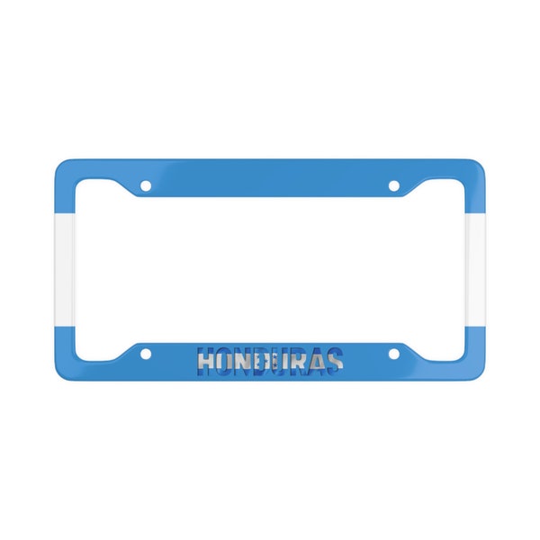 Honduras Car Plate Etsy