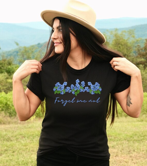 Buy Forget Me Not Flower T Shirt, Gardener Gift, Flower Lover Gift 