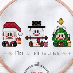 Christmas Time Counted Cross Stitch Pattern Digital Download PDF