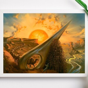 Lienzo de Vladimir Kush, pintura de Vladimir Kush, póster de Vladimir Kush, impresiones de Vladimir Kush, arte mural de Vladimir Kush, Vladimir Kush listo para colgar