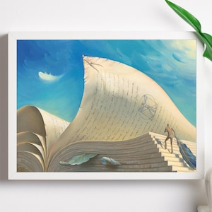 Lienzo de Vladimir Kush, pintura de Vladimir Kush, póster de Vladimir Kush, impresiones de Vladimir Kush, arte mural de Vladimir Kush, Vladimir Kush listo para colgar