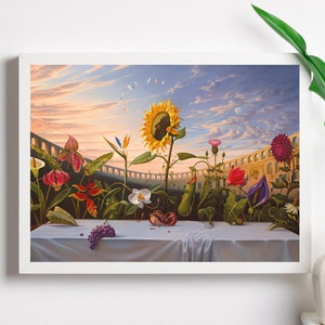 Lienzo de Vladimir Kush, pintura de Vladimir Kush, arte mural de Vladimir Kush, póster de Vladimir Kush, impresiones de Vladimir Kush, Vladimir Kush listo para colgar