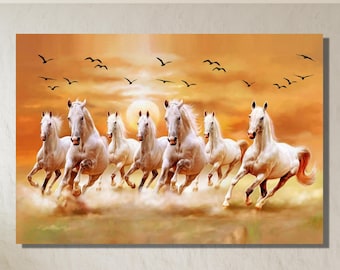 Horse Community Painting, An Impressive Horse Picture, Horse Painting, Horse Wall Art, Horse Poster, Horse Canvas, Horse Painting