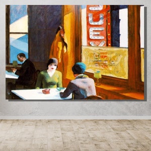 Edward Hopper Painting, Edward Hopper WallArt, Edward Hopper Canvas, Edward Hopper Poster, Edward Hopper Prints, Edward Hopper,Ready To Hang