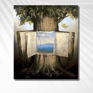 Lienzo de Vladimir Kush, pintura de Vladimir Kush, arte mural de Vladimir Kush, póster de Vladimir Kush, impresiones de Vladimir Kush, Vladimir Kush listo para colgar
