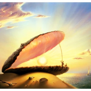 Pintura perfecta de Vladimir Kush, póster de Vladimir Kush, arte mural de Vladimir Kush, impresiones de Vladimir Kush, impresión en lienzo de Vladimir Kush, lista para colgar
