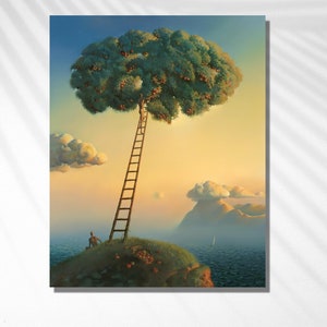 Pintura de Vladimir Kush, Arte mural de Vladimir Kush, Lienzo de Vladimir Kush, Póster de Vladimir Kush, Impresiones de Vladimir Kush, Vladimir Kush listo para colgar