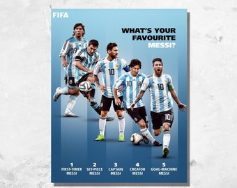 Lionel Messi Gemälde, Lionel Messi Poster, Lionel Messi Drucke, Lionel Messi Leinwand, Lionel Messi Wandkunst,Lionel Messi fertig zum Aufhängen,Messi