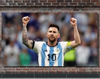 Lionel Messi Wandkunst, Lionel Messi Gemälde, Lionel Messi Leinwand, Lionel Messi Poster, Lionel Messi Drucke,Lionel Messi fertig zum Aufhängen,Messi