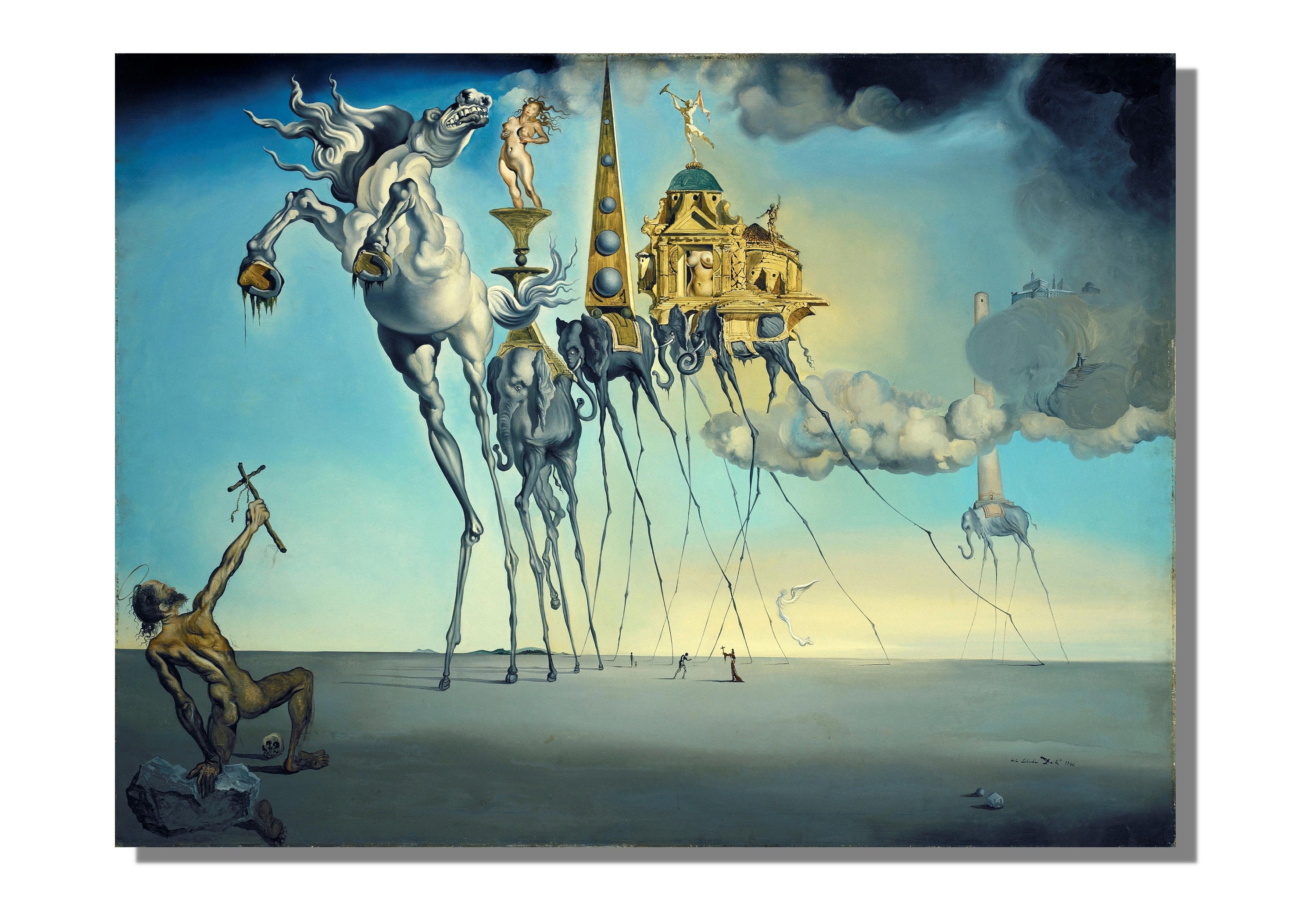 Salvador Dali “the Temptation of St. Anthony