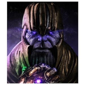 Avenger Heroes (Thanos) Canvas Painting, Avenger Heroes (Thanos) Poster, Avenger Heroes Gift Wall Art, Avenger Heroes (Thanos) Canvas Print