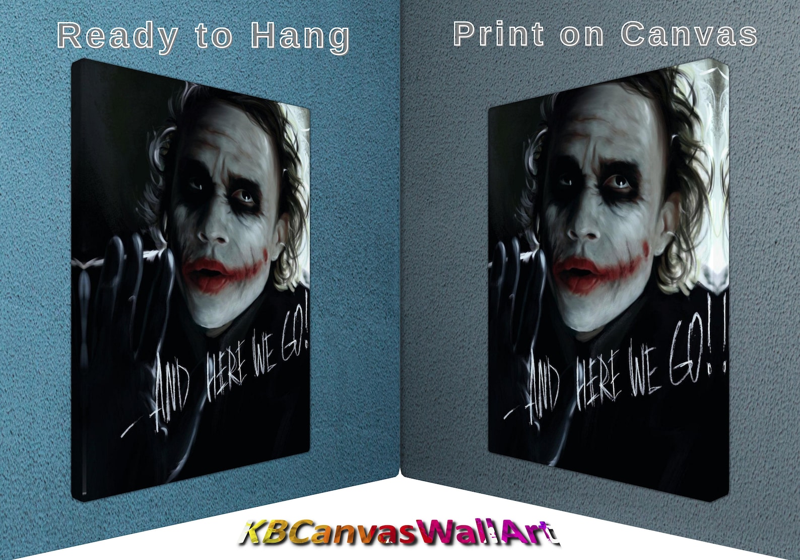 Joker Canvas Home Decor Joker Perfect Canvas Paintings Joker Gift