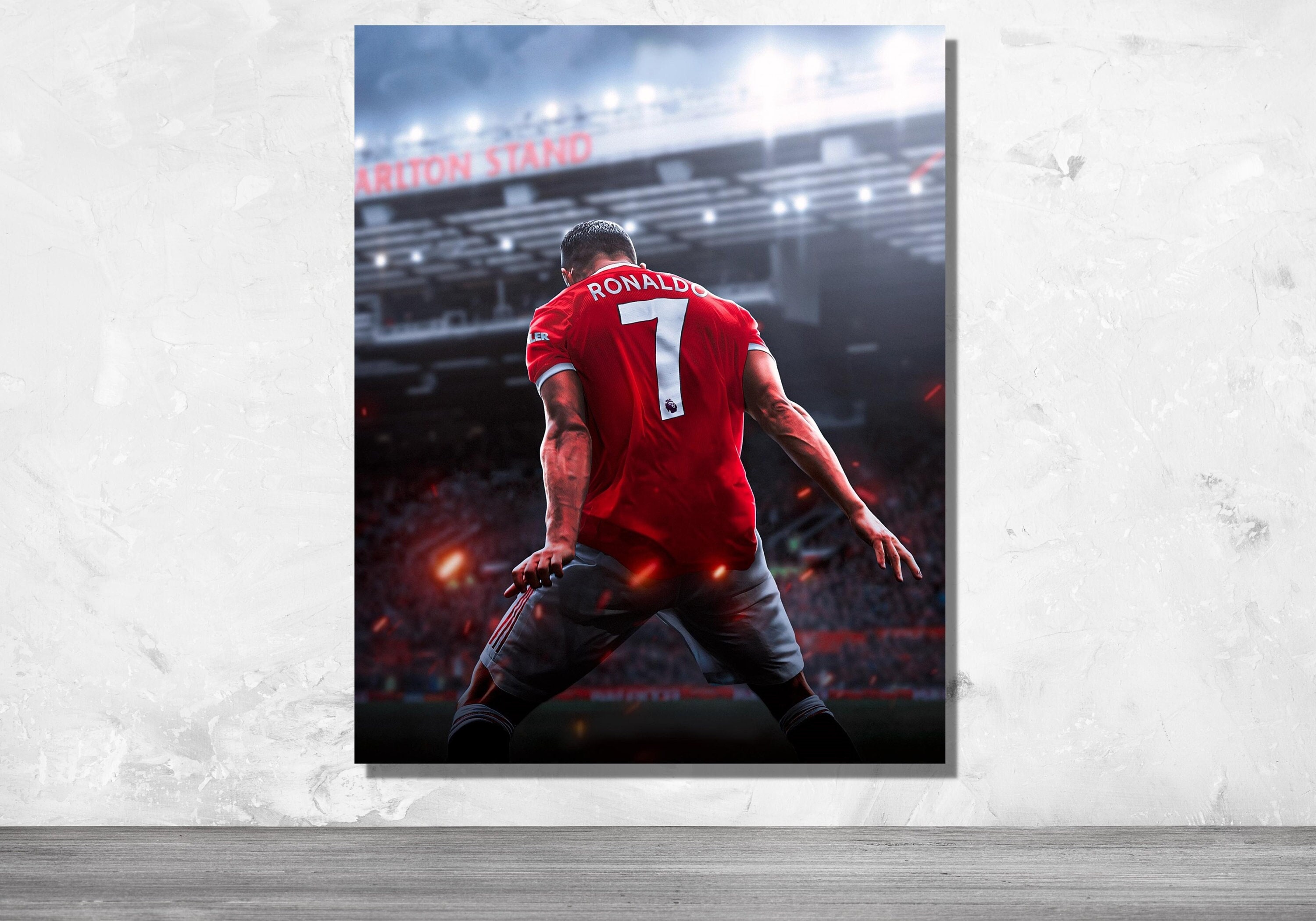 EPIC Warriors - Cristiano Ronaldo Acrylic Drip Wall art