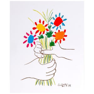 Salvador Dali Poster, Salvador Dali Flower Print, Salvador Dali Wall Art,Salvador Dali Paintings,Surrealist Canvas Wall, ArtReady To Hang