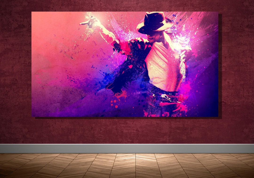 Michael Jackson Wall Art, Michael Jackson Canvas, Michael Jackson