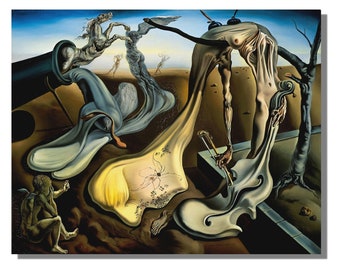 Salvador Dali “Daddy Longlegs of the Evening-Hope!” Canvas Print, Salvador Dali Canvas Poster, Salvador Dali Paintings,Salvador Dali ArtWork