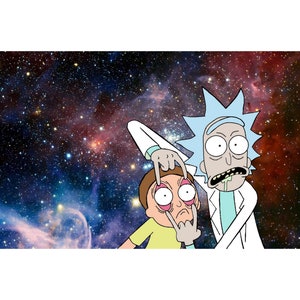 Rick And Morty Parallel Universe Live Wallpaper - MoeWalls