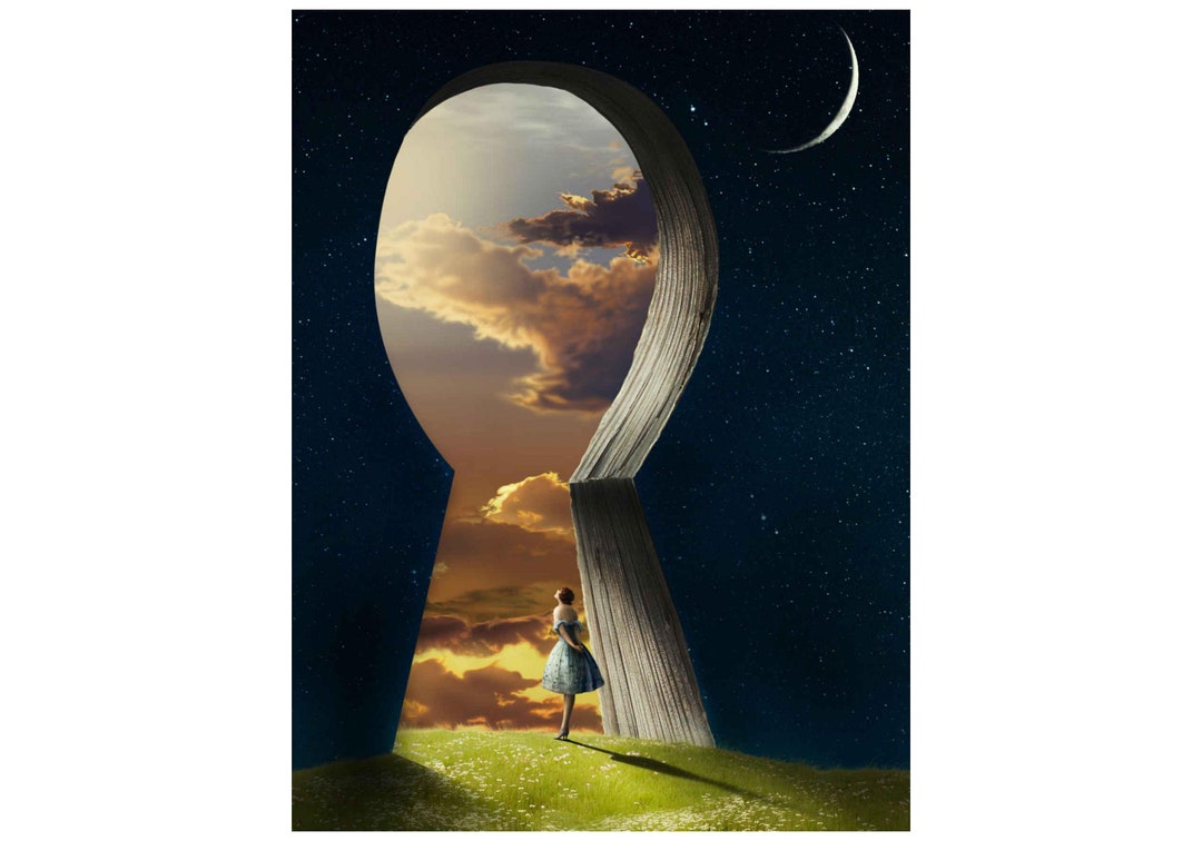 Vladimir Kush Canvas Poster, Vladimir Kush Modern Wall Art, Vladimir