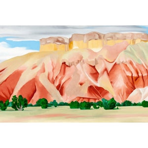 Georgia O&#39;Keeffe Painting, Georgia O&#39;Keeffe Wall Art, O&#39;Keeffe Prints, O&#39;Keeffe Canvas, Georgia O&#39;Keeffe Gift Poster, O&#39;Keeffe Ready To Hang