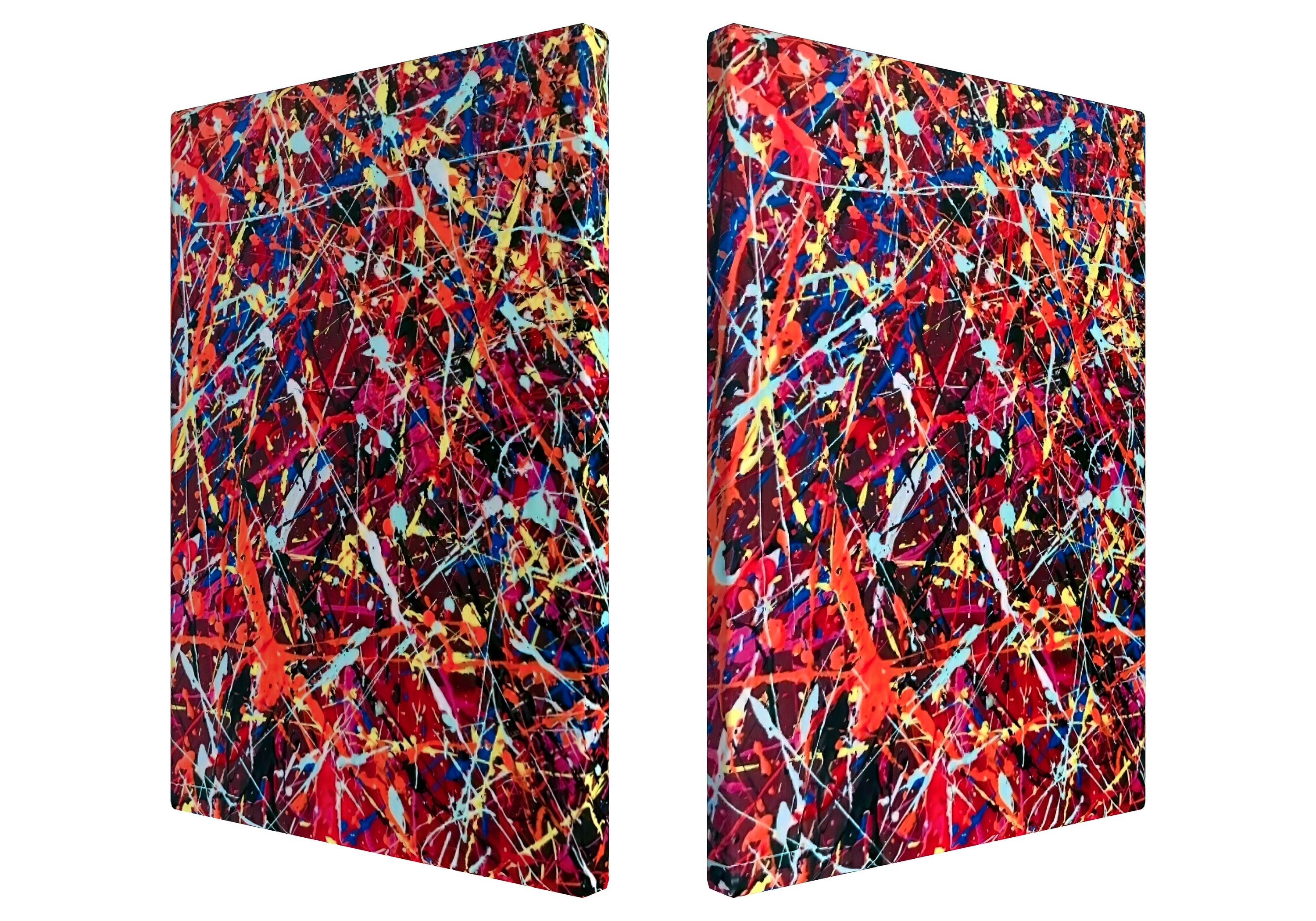 Jackson Pollock Art, Pollock Splatter Print Home Wall Decor, Jackson