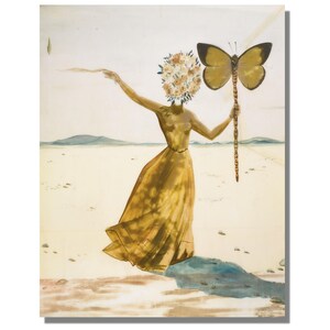 Surrealist Canvas Wall, Souvenir Ready To Hang, Salvador Dali Poster, Salvador Dali Print, Salvador Dali Wall Art, Salvador Dali Paintings