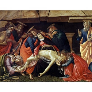 Sandro Botticelli (After Jesus) Canvas Prints, Sandro Botticelli Canvas Poster, Sandro Botticelli Canvas Paintings, Home Decor, Souvenirs