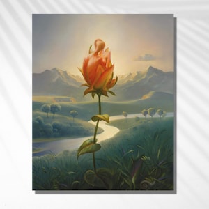 Láminas de Vladimir Kush, lienzo de Vladimir Kush, póster de Vladimir Kush, pintura de Vladimir Kush, arte mural de Vladimir Kush, Vladimir Kush listo para colgar