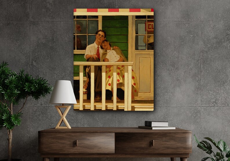 Jack Vettriano the Innocents Canvas Prints, Jack Vettriano Canvas