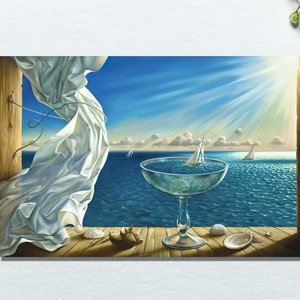 Lienzo de Vladimir Kush, pintura de Vladimir Kush, arte mural de Vladimir Kush, póster de Vladimir Kush, impresiones de Vladimir Kush, Vladimir Kush listo para colgar
