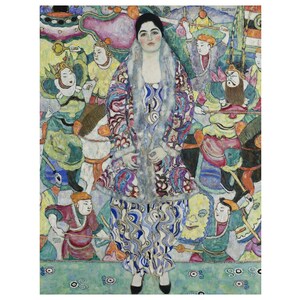 Gustav Klimt (Portrait of Friederike Maria Beer, 1916) Canvas Posters, Gustav Klimt Canvas Print, Modern Wall Art, Home Decor, Room Painting