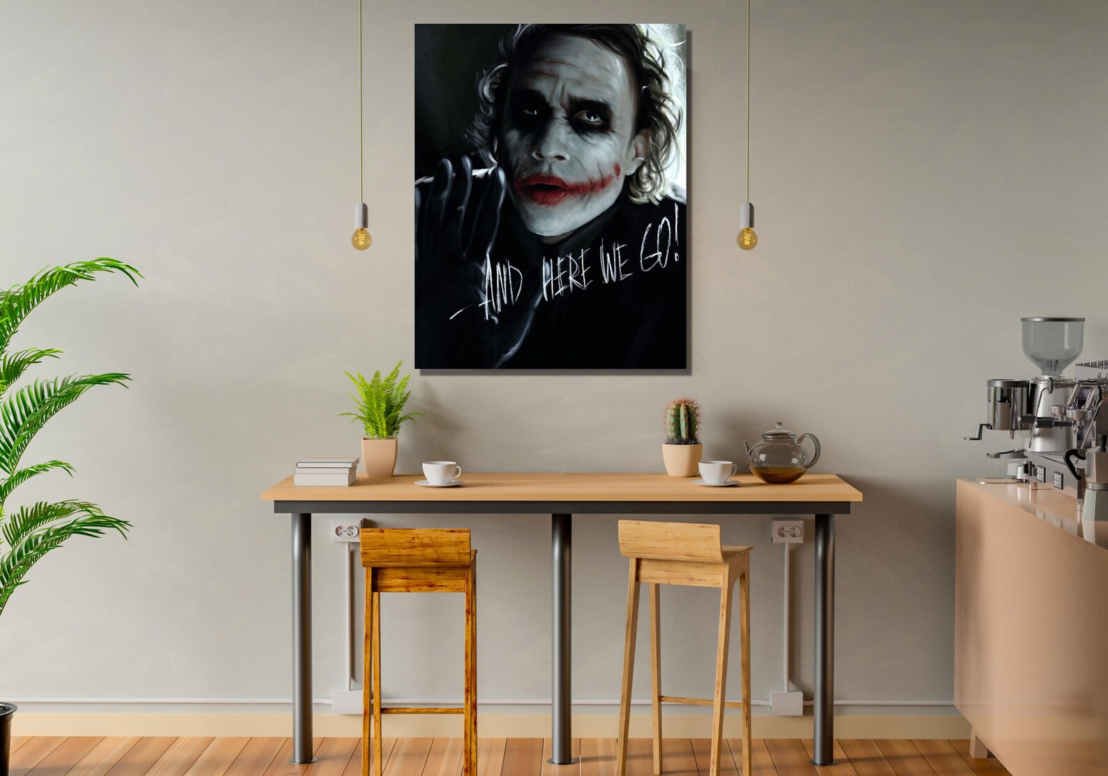 Joker Canvas Home Decor Joker Perfect Canvas Paintings Joker Gift Canvas Poster Joker Canvas