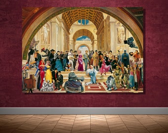100 Years of Film Poster, 100 Years of Film Canvas, 100 Years of Film Painting, 100 Years of Film Print, 100 Years of Film Canvas Wall Art
