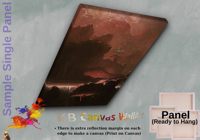 Sadack John Martin (sadak in Search of the Waters of Oblivion 1812) Canvas ...