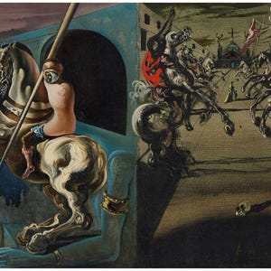 Salvador Dali Canvas Poster, Salvador Dali Canvas Print, Salvador Dali Canvas Painting,Home Decor,Ready To Hang,Canvas Wall Art,Modern paint