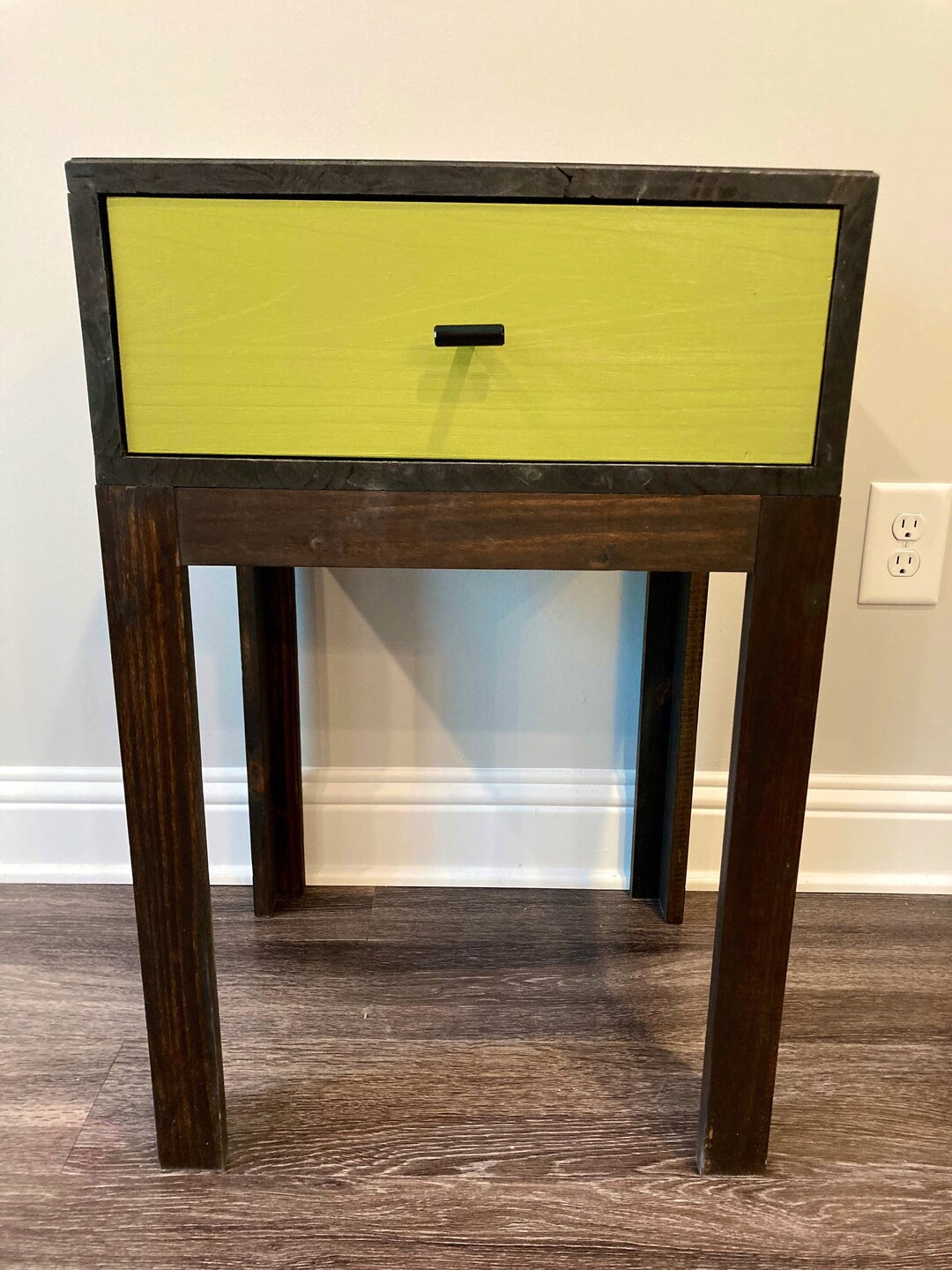 Customizable Solid Wood Nightstand Etsy