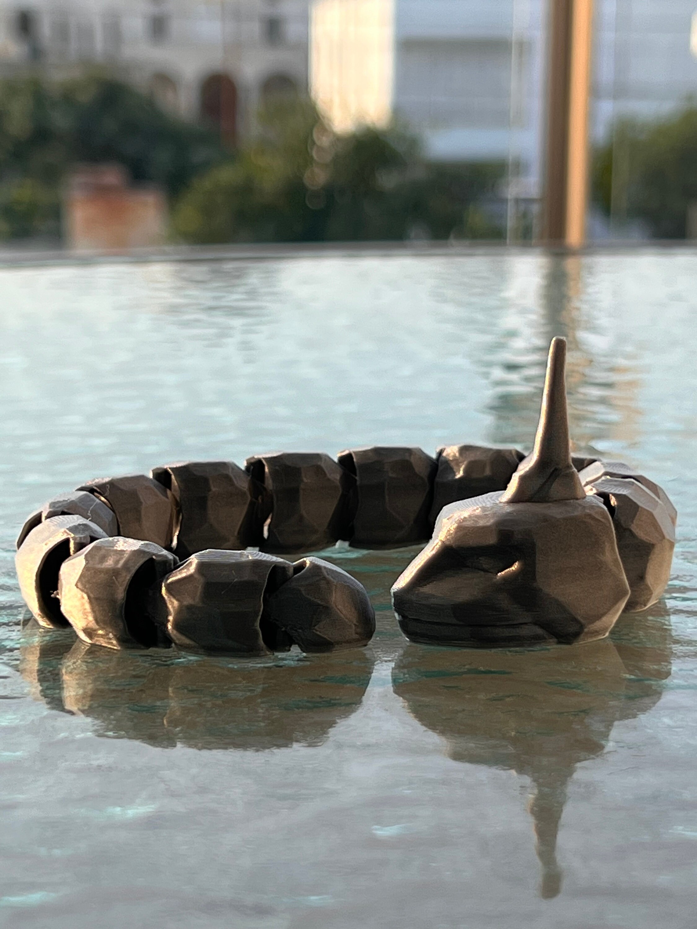 Articulated Onix Pokemon 3D Printed Etsy