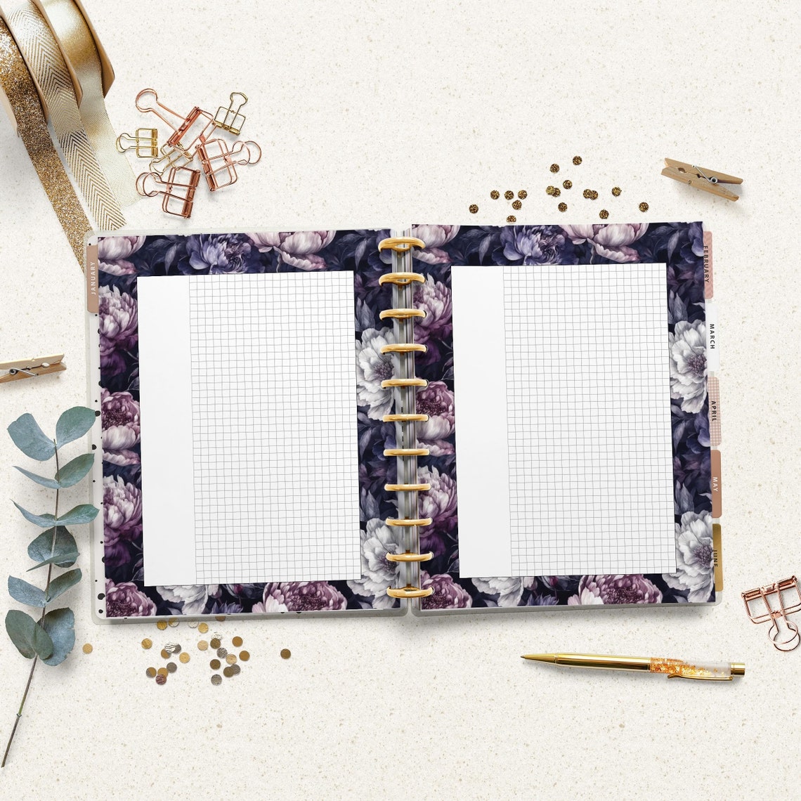 Graph Notes Lists: Take Your Note-taking Printable Graph Paper Design ...