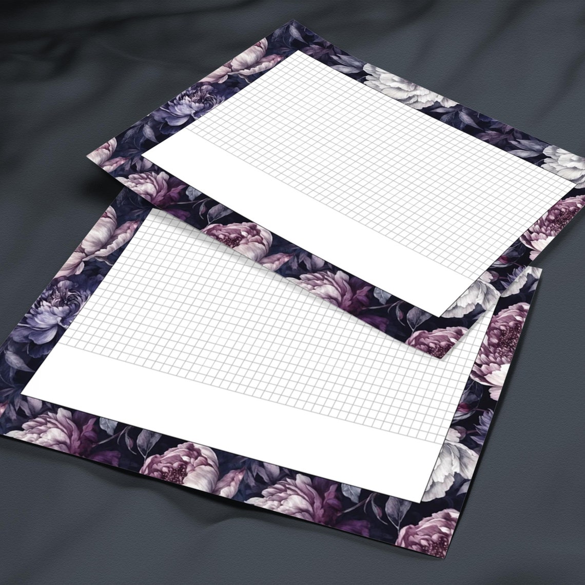 Graph Notes Lists: Take Your Note-taking Printable Graph Paper Design ...