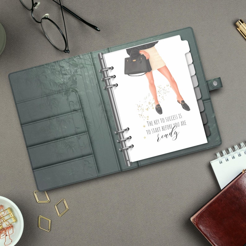 Planner Girl Collection: Printable Motivational Cover Dashboard ...
