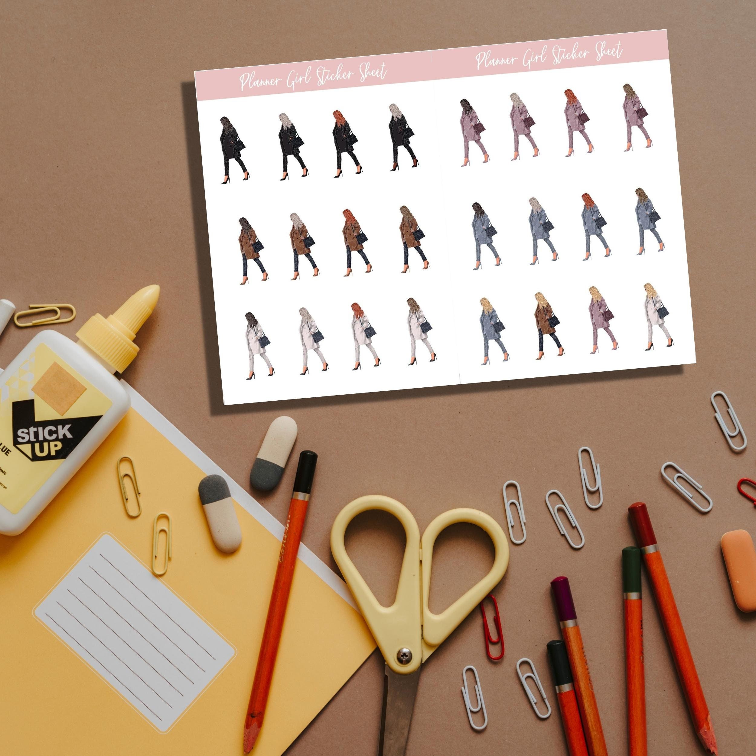 Look. Sign Sticker Decorate Your Planner With Our Printable Sticker Sheets for a Chic Look ...